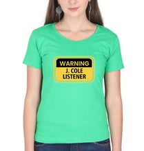 Load image into Gallery viewer, J. Cole T-Shirt for Women-Flag Green-Ektarfa.online
