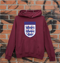 Load image into Gallery viewer, England Football Unisex Hoodie for Men/Women-Maroon-Ektarfa.online
