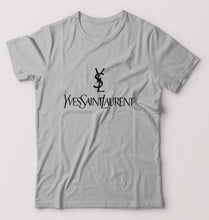 Load image into Gallery viewer, YSL T-Shirt for Men-Grey Melange-Ektarfa.online
