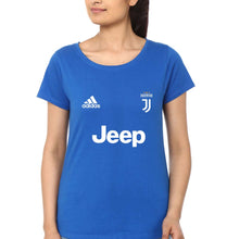 Load image into Gallery viewer, Juventus F.C. 2021-22 T-Shirt for Women-Royal Blue-Ektarfa.online
