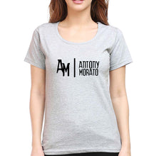 Load image into Gallery viewer, Antony Morato T-Shirt for Women-Grey Melange-Ektarfa.online
