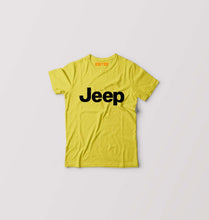 Load image into Gallery viewer, Jeep Kids T-Shirt for Boy/Girl-Yellow-Ektarfa.online
