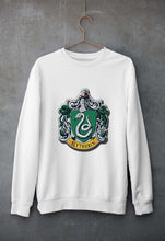 Load image into Gallery viewer, Slytherin Harry Potter Unisex Sweatshirt for Men/Women-White-Ektarfa.online
