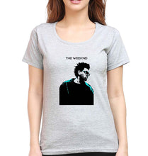 Load image into Gallery viewer, The Weeknd T-Shirt for Women-Grey Melange-Ektarfa.online
