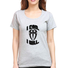 Load image into Gallery viewer, Roman Reigns WWE T-Shirt for Women-Grey Melange-Ektarfa.online
