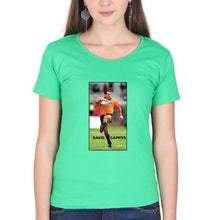 Load image into Gallery viewer, David Campese T-Shirt for Women-Flag Green-Ektarfa.online

