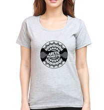 Load image into Gallery viewer, Arctic Monkeys T-Shirt for Women-Grey Melange-Ektarfa.online
