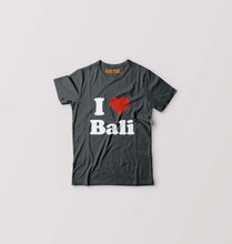 Load image into Gallery viewer, I Love Bali Kids T-Shirt for Boy/Girl-Steal Grey-Ektarfa.online
