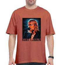 Load image into Gallery viewer, Kurt Cobain Oversized T-Shirt for Men-Coral-Ektarfa.online
