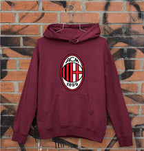 Load image into Gallery viewer, A.C. Milan Unisex Hoodie for Men/Women-Maroon-Ektarfa.online
