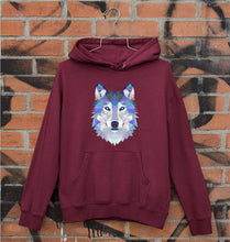 Load image into Gallery viewer, Wolf Unisex Hoodie for Men/Women-Maroon-Ektarfa.online

