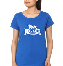 Load image into Gallery viewer, Lonsdale T-Shirt for Women-Royal Blue-Ektarfa.online
