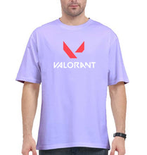 Load image into Gallery viewer, Valorant Oversized T-Shirt for Men-Lavender-Ektarfa.online
