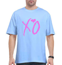 Load image into Gallery viewer, The Weeknd XO Oversized T-Shirt for Men-Baby Blue-Ektarfa.online
