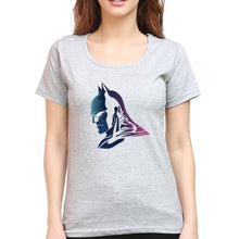 Load image into Gallery viewer, Batman Superhero T-Shirt for Women-Grey Melange-Ektarfa.online

