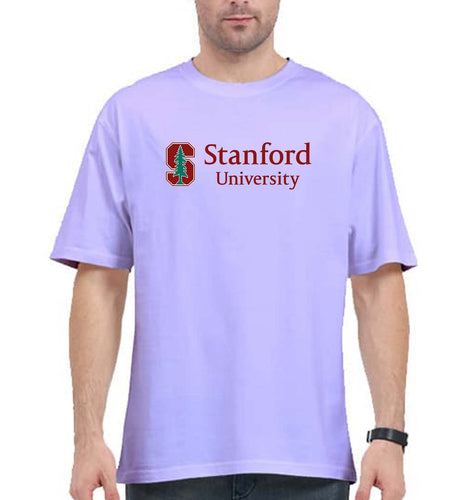 Stanford Oversized T-Shirt for Men-Lavender-Ektarfa.online