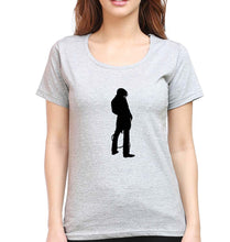 Load image into Gallery viewer, Lori yagami T-Shirt for Women-Grey Melange-Ektarfa.online
