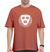 Load image into Gallery viewer, Harvard Oversized T-Shirt for Men-Coral-Ektarfa.online
