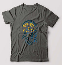 Load image into Gallery viewer, Vincent van Gogh T-Shirt for Men-Charcoal-Ektarfa.online
