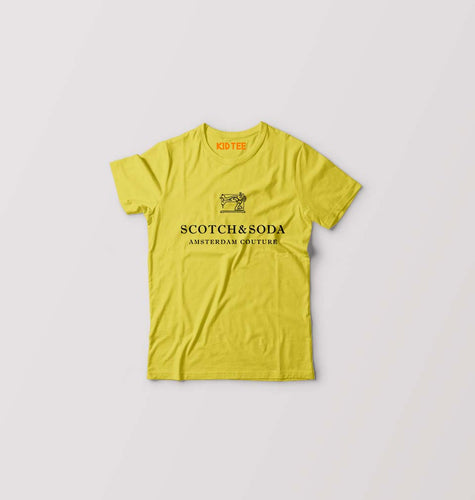 Scotch & Soda Kids T-Shirt for Boy/Girl-Yellow-Ektarfa.online