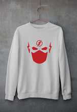 Load image into Gallery viewer, Flash Superhero Unisex Sweatshirt for Men/Women-Grey Melange-Ektarfa.online
