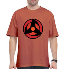 Load image into Gallery viewer, Sharingan Oversized T-Shirt for Men-Coral-Ektarfa.online
