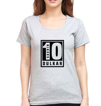 Load image into Gallery viewer, Sachin Tendulkar T-Shirt for Women-Grey Melange-Ektarfa.online
