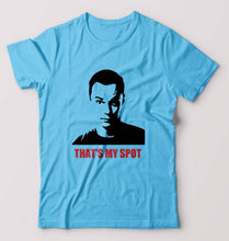 Load image into Gallery viewer, Sheldon Cooper That&#39;s My Spot T-Shirt for Men-Light Blue-Ektarfa.online
