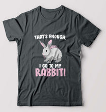 Load image into Gallery viewer, Rabbit Bunny T-Shirt for Men-Steel grey-Ektarfa.online
