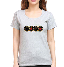 Load image into Gallery viewer, Poker T-Shirt for Women-Grey Melange-Ektarfa.online
