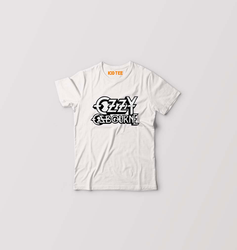 Ozzy Osbourne Kids T-Shirt for Boy/Girl-White-Ektarfa.online