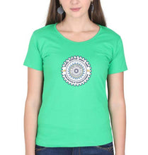 Load image into Gallery viewer, IIT Roorkee T-Shirt for Women-Flag Green-Ektarfa.online
