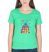 Load image into Gallery viewer, Psychedelic Music T-Shirt for Women-flag green-Ektarfa.online
