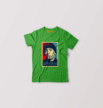 Load image into Gallery viewer, Eminem Kids T-Shirt for Boy/Girl-Flag Green-Ektarfa.online
