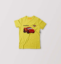 Load image into Gallery viewer, Lightning McQueen Kids T-Shirt for Boy/Girl-Yellow-Ektarfa.online
