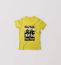 Load image into Gallery viewer, Deep Purple Kids T-Shirt for Boy/Girl-Yellow-Ektarfa.online
