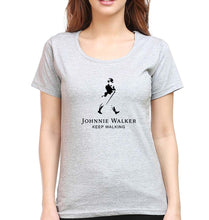 Load image into Gallery viewer, Johnnie Walker T-Shirt for Women-Grey Melange-Ektarfa.online
