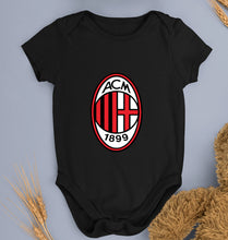 Load image into Gallery viewer, A.C. Milan Kids Romper For Baby Boy/Girl-0-5 Months(18 Inches)-Black-Ektarfa.online
