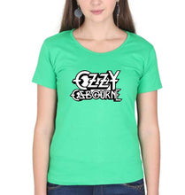 Load image into Gallery viewer, Ozzy Osbourne T-Shirt for Women-flag green-Ektarfa.online
