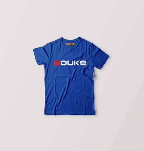 Duke Kids T-Shirt for Boy/Girl-Royal Blue-Ektarfa.online