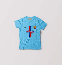 Load image into Gallery viewer, Barcelona 2022-23 Kids T-Shirt for Boy/Girl-Light Blue-Ektarfa.online
