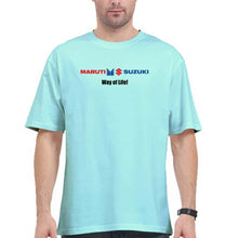 Load image into Gallery viewer, Maruti Suzuki Oversized T-Shirt for Men-Mint-Ektarfa.online
