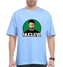 Load image into Gallery viewer, Nucleya Oversized T-Shirt for Men-Baby Blue-Ektarfa.online
