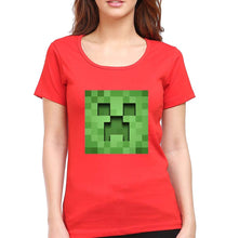 Load image into Gallery viewer, Minecraft T-Shirt for Women-red-Ektarfa.online
