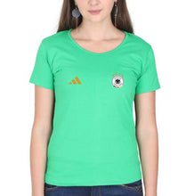 Load image into Gallery viewer, Germany Football T-Shirt for Women-flag green-Ektarfa.online
