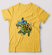 Load image into Gallery viewer, Hip Hop T-Shirt for Men-Golden Yellow-Ektarfa.online

