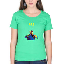 Load image into Gallery viewer, A. R. Rahman T-Shirt for Women-flag green-Ektarfa.online
