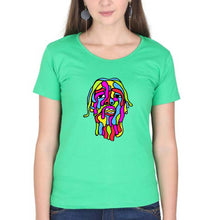 Load image into Gallery viewer, Asap Rocky T-Shirt for Women-flag green-Ektarfa.online
