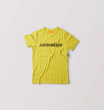 Load image into Gallery viewer, Justin Bieber Kids T-Shirt for Boy/Girl-Yellow-Ektarfa.online
