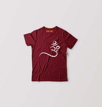 Load image into Gallery viewer, Om T-Shirt for Boy/Girl-Maroon-Ektarfa.online
